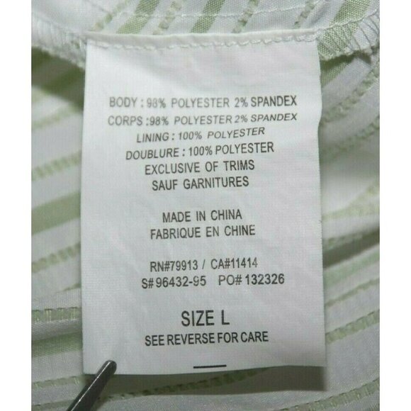 Motherhood Maternity Ladies Dress Size L Adjustable Straps Back Zipper Belted - Picture 9 of 9